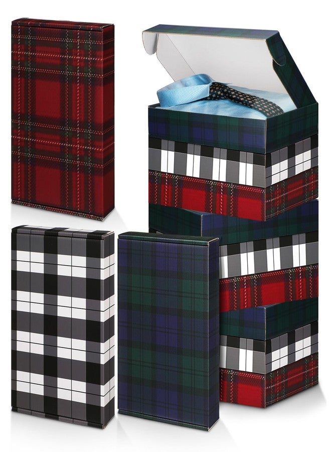 Eaasty 12 Pcs Christmas Shirt Boxes for Presents Medium Christmas Boxes with Lids Xmas Gift Wrap Cases Reusable Present Cases for Xmas Holiday Birthdays Parties Wrapping - Image 1